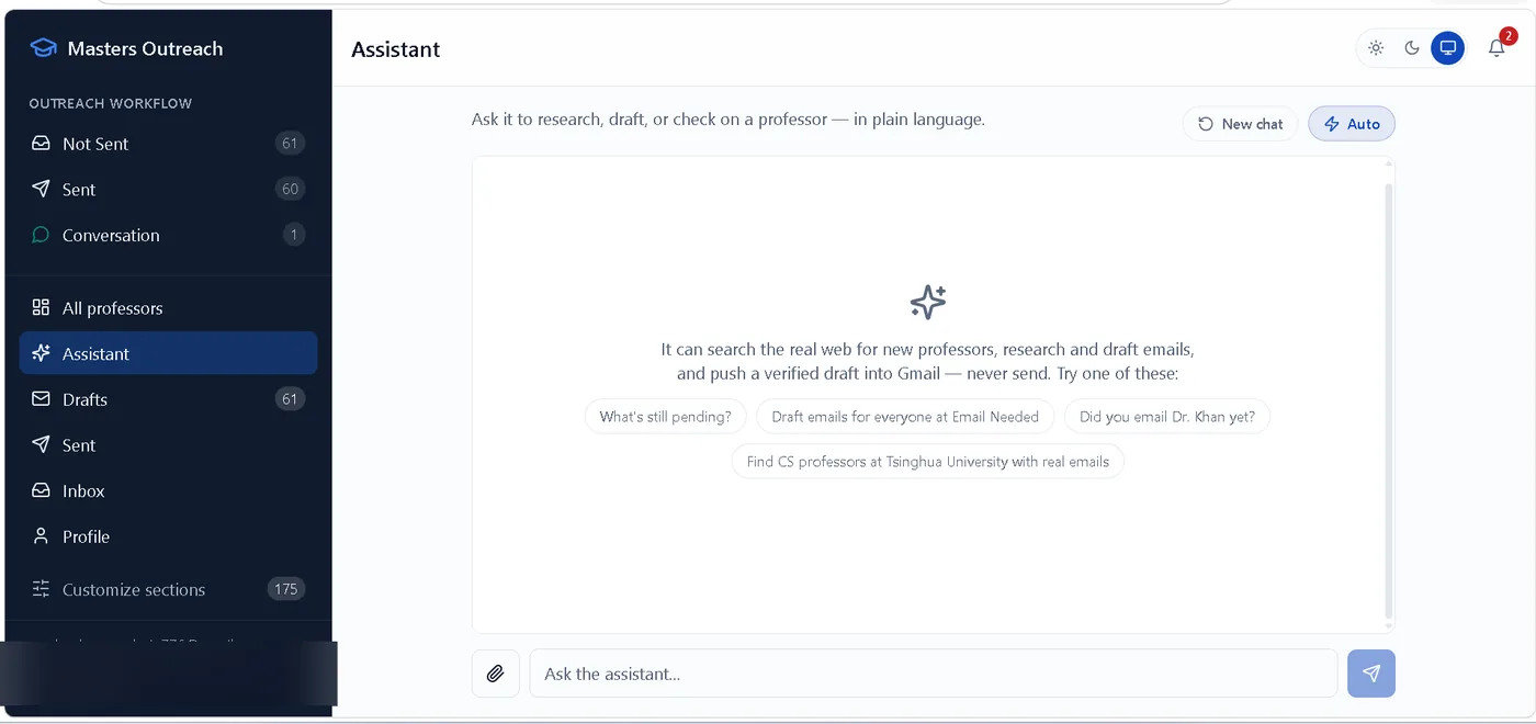 Natural-language assistant interface